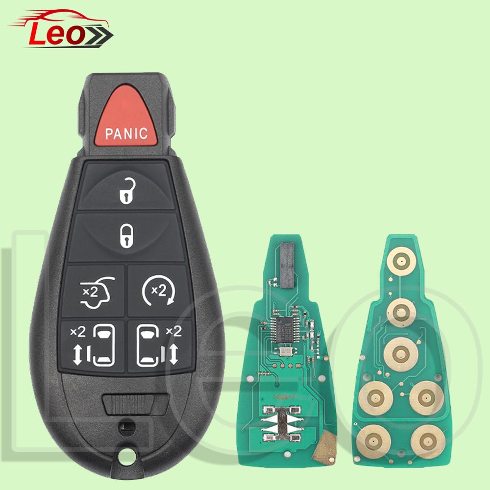 Leo M3N5WY783X Car Smart Remote Key For Chrysler Jeep Grand Cherokee Dodge RAM Chrysler Town&Country NO Keyless 433MHz ID:46CHIP