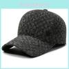 Cozy Winter Baseball Hat For Men With Ear Coverage Soft Warm Cotton Fabric Design