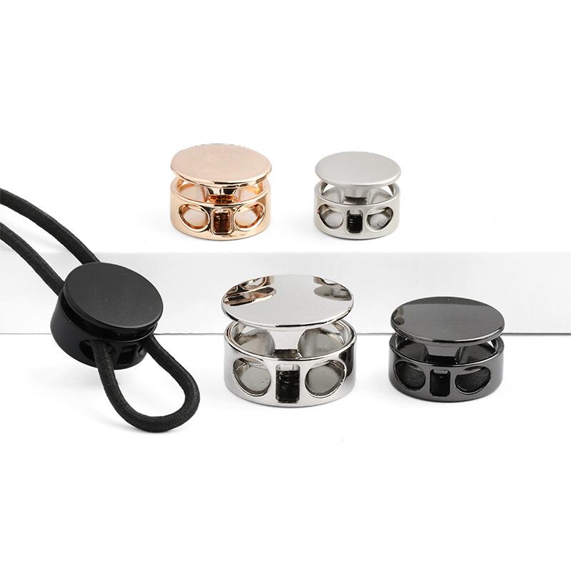 Регулируемый металлический пружинный шнур-замок для спортивной одежды