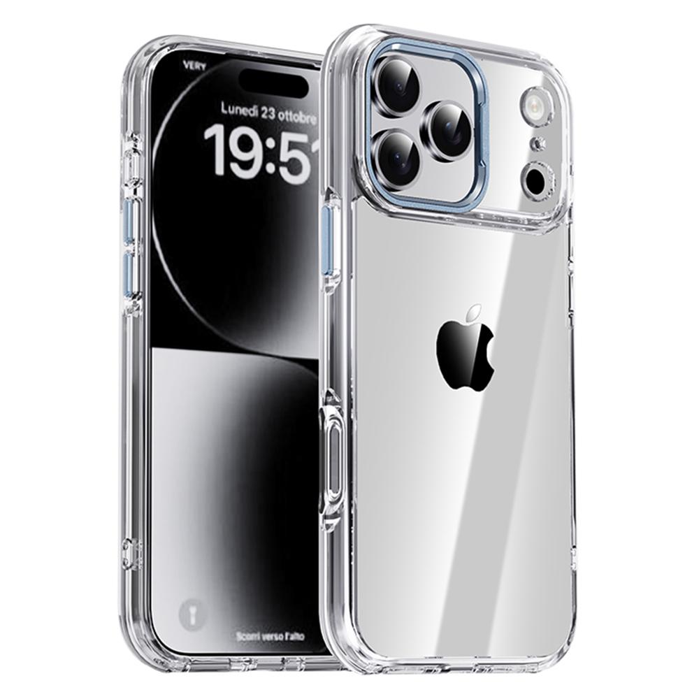 For iPhone 15 Pro Max Case Reinforced Corner Design TPU + PC Shockproof Phone Cover