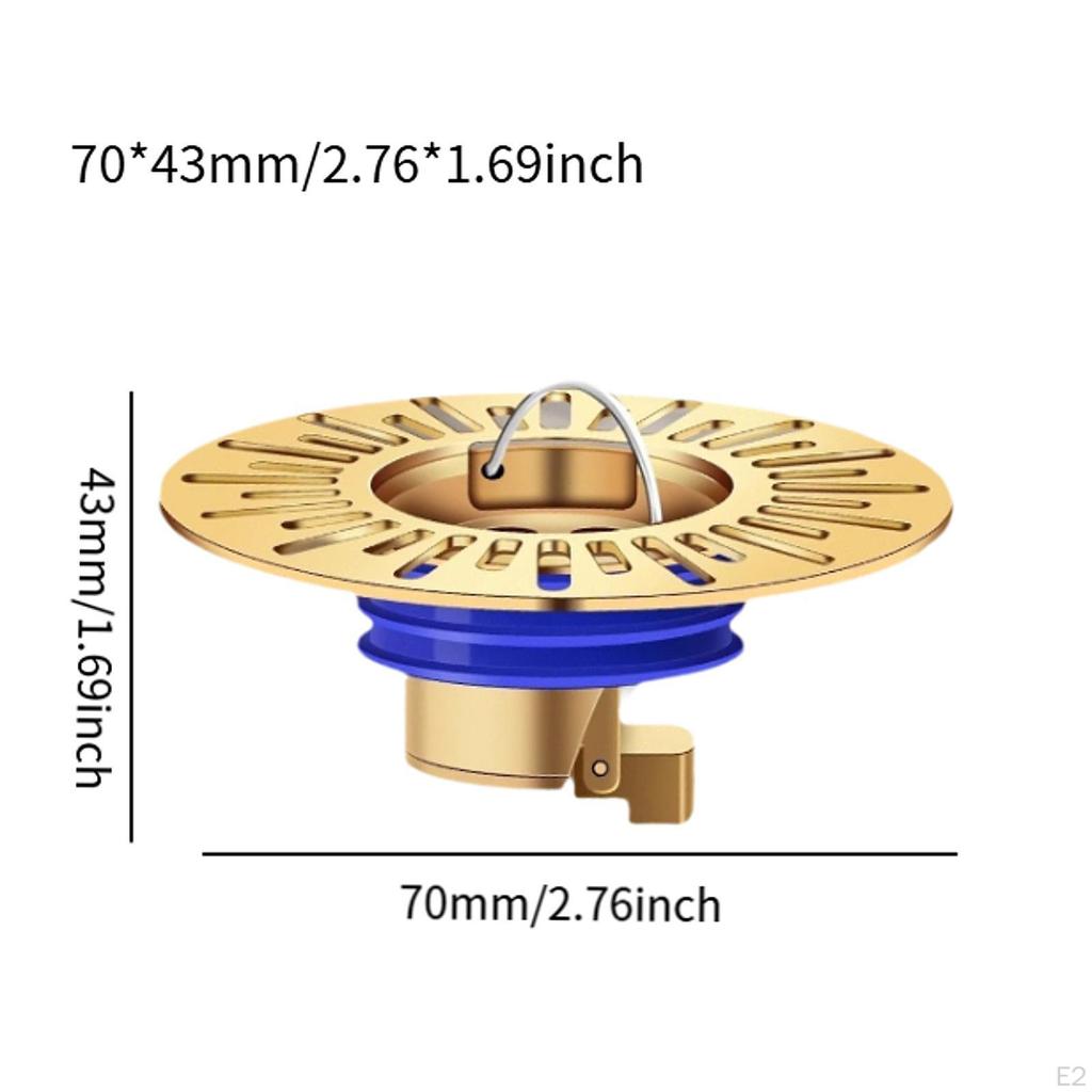 Advanced Odor Control Floor Drain Core for Home and Commercial Use
