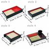 Multipurpose Cold Noodle Plate with Bamboo Mat Sashimi Platter Food Platter  Sushi Restaurants