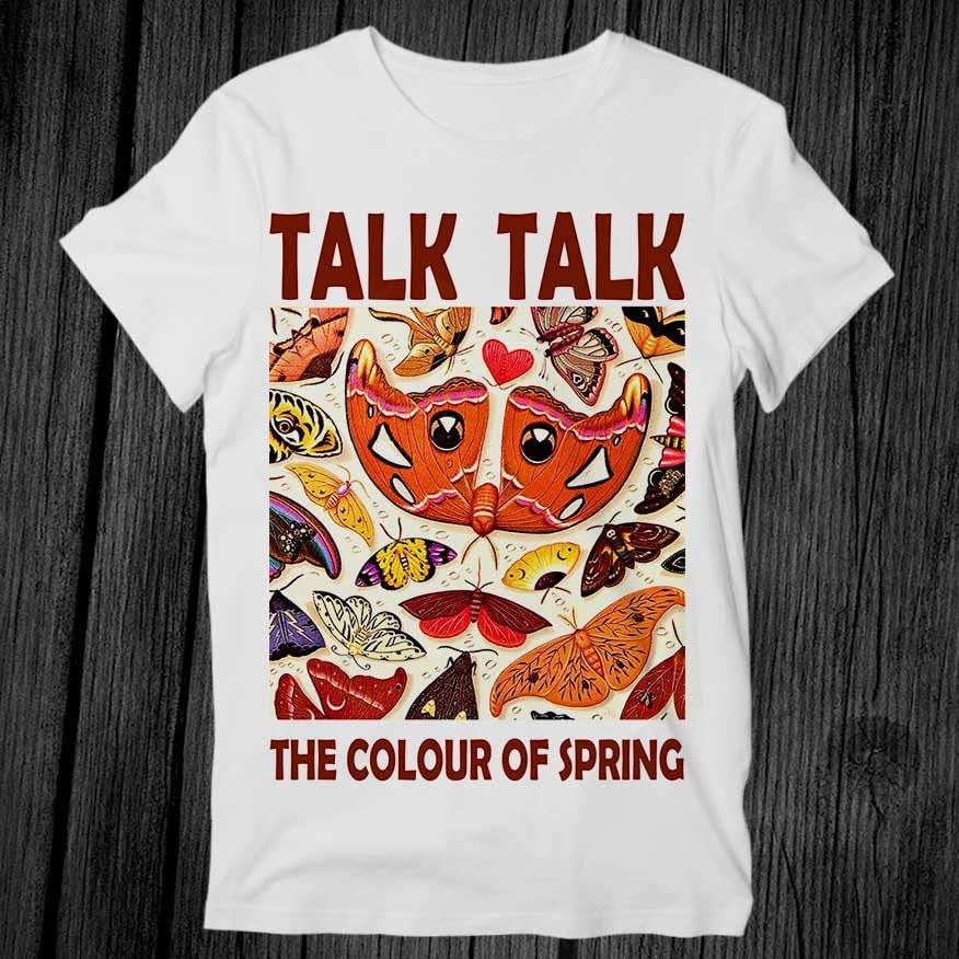 Talk Talk Colour Of Spring T Shirt Unisex Adult Mens Womens Gift Cool Music Fashion Top Vintage Retro Tee G252