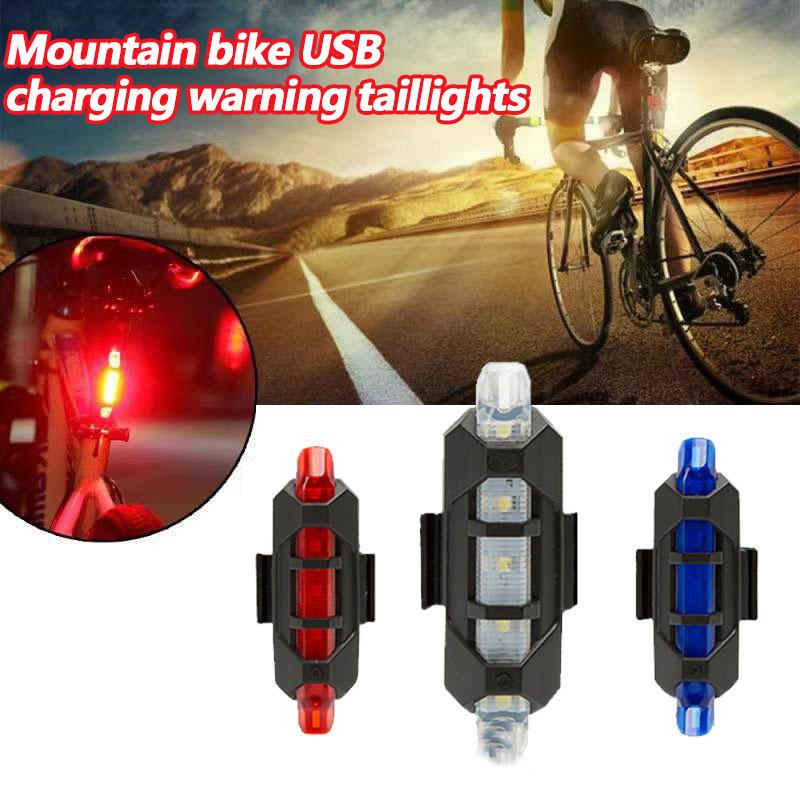 Светодиодный фонарь для багажника горного велосипеда, водонепроницаемый, светоотражающий, для заднего сиденья велосипеда, для ночной езды, предупреждающий отражатель
