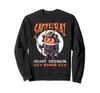 Japanese Samurai Sushi Food Graphic Sweatshirt for and Kids Men, Boys, Women,
