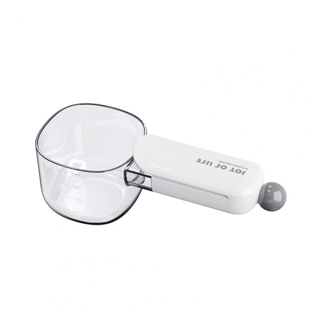 ПЭТ Кухонная ложка для риса Многофункциональная Защита от влаги и насекомых Бытовая ложка для еды С зажимным кольцом