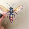 50PCS Cartoon Insect Colored PET Sticker Aesthetic Decoration Scrapbooking DIY Hand Accounting Stationery Supplies for Kids