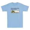 Toad Sat And Did Nothing Frog Sat With Him Funny Saying Vintage Unisexs Tshirt