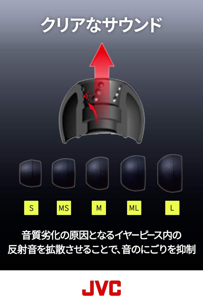 JVC Kenwood Канальные наушники JVC WOOD Series, совместимые с источником звука высокого разрешения HA-FW03 CLASS-S HA-FW03