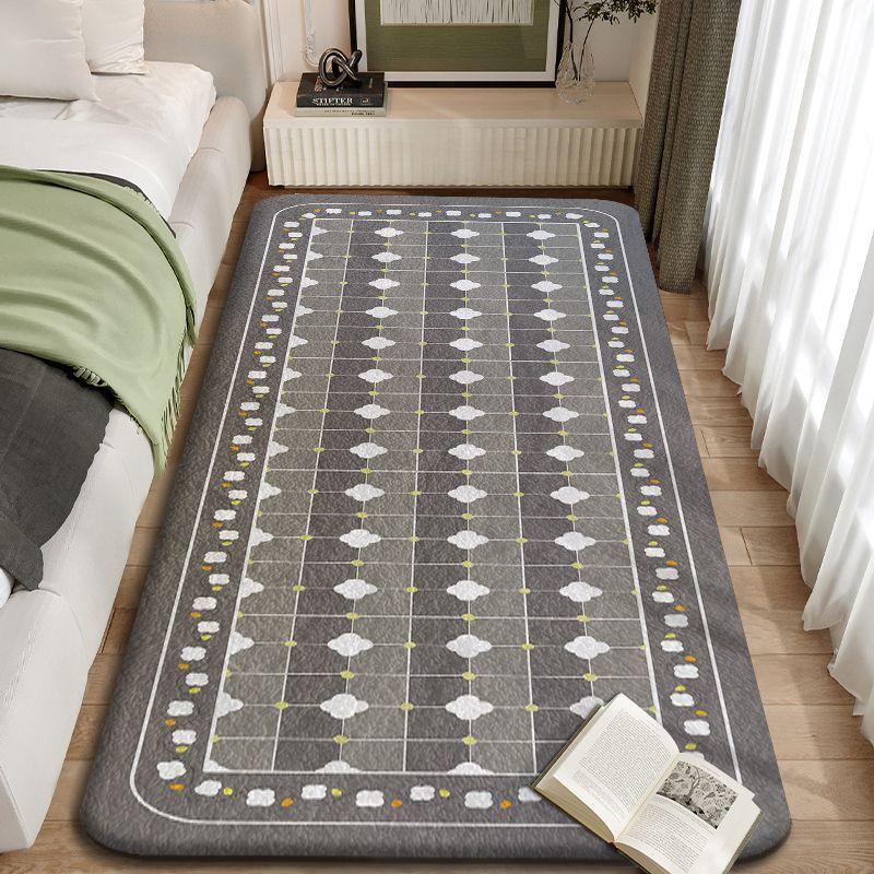 Ковер для спальни, осенне-зимний утолщенный утеплитель, теплый ковер у кровати, мягкий нескользящий ковер