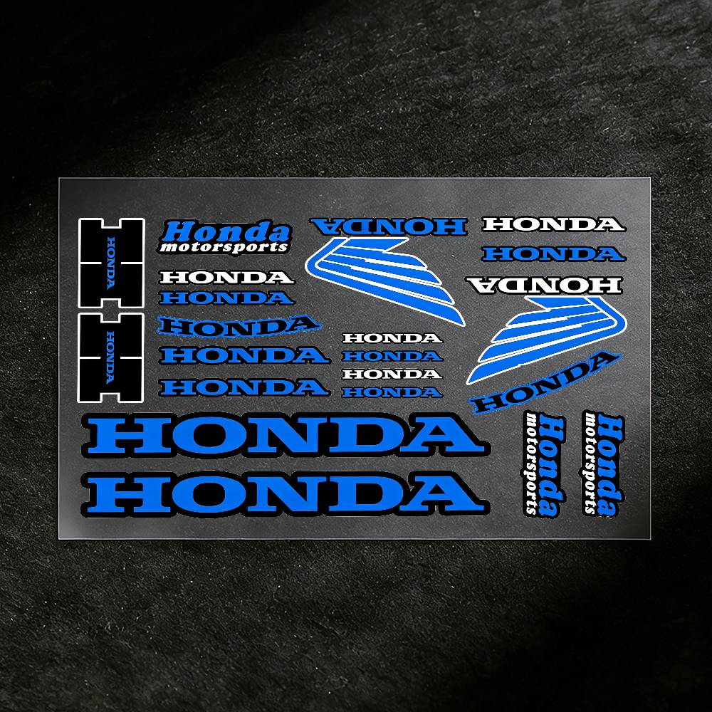 Для HONDA Наклейки Мото Наклейка Кузов Авто Бампер Окна Мотоцикл Ноутбук Стены Виниловая Наклейка Авто Тюнинг Аксессуары