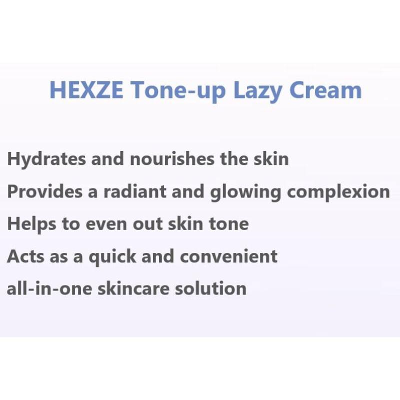 HEXZE - Освежающий тонирующий ленивый крем