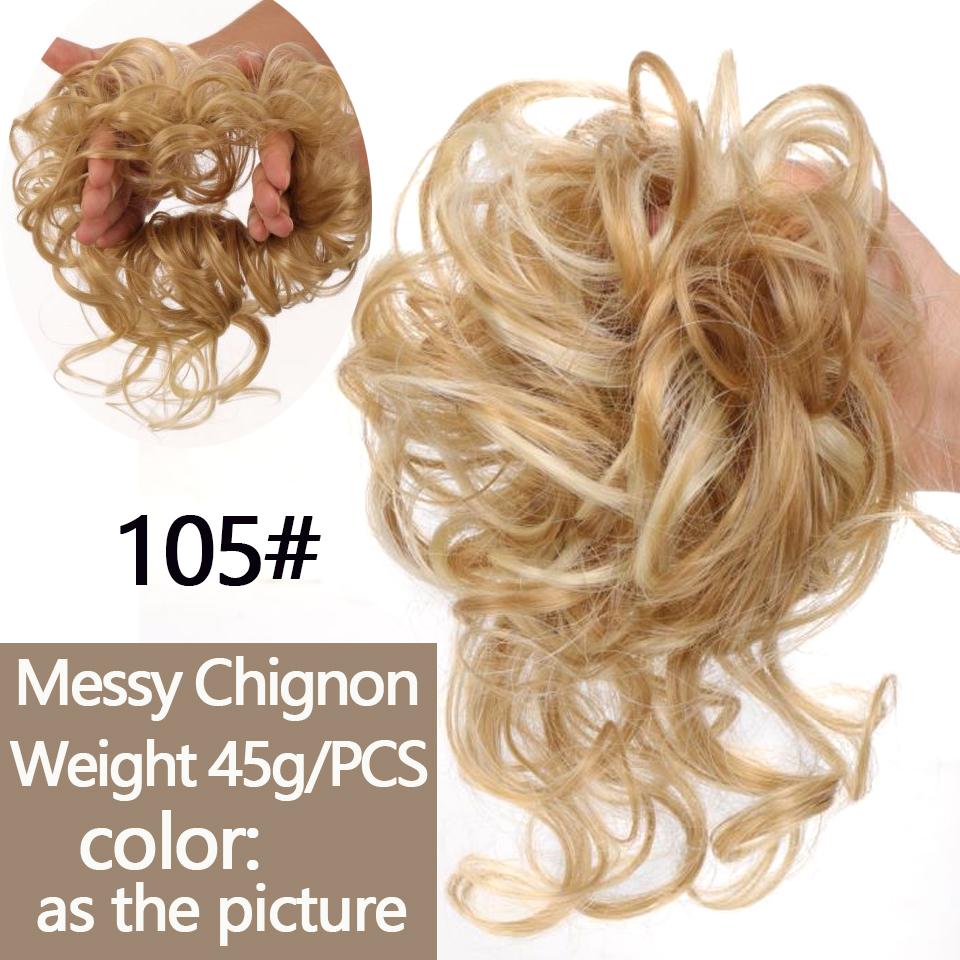 LUPU Светлые черные ленты для волос, грязные вьющиеся шиньонные булочки, синтетические резинки для волос, искусственные волосы для женщин, синтетическое наращивание волос