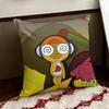 KKeroro GGunsou Frog Cushion Cover Reversible Soft Durable Pillow Cover Home  Car MultiScene Use for Daily Comfort