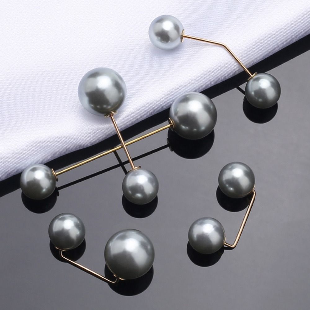 Buckle Sweater Pin Jewelry Waist Tightening Brooch Pearl Brooch Anti-Exposure Brooch Shawl Buckle