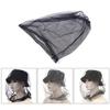 Outdoor Mosquito Head Mesh Nets  Gardening Hat with Storage Bag Insect-Proof Hat for Hiking Camping Fishing Outdoor Mosquito Head Mesh Nets