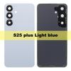 Для Samsung Galaxy S25 S25 plus S931B S931B/DS S936 S936U Задняя крышка Ремонтные части Дверца с линзой Заднее стекло Крышка аккумулятора