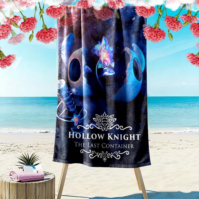 Hollow Knight: Last Contender beach towel beach Outdoor camping swim Absorbent bath towel Outdoor pool towel Travel and vacation towels Fashion