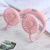 New Neckband Fan Hand Free Mini Neck Double Fans Wearable Portable Neckband with USB Rechargeable