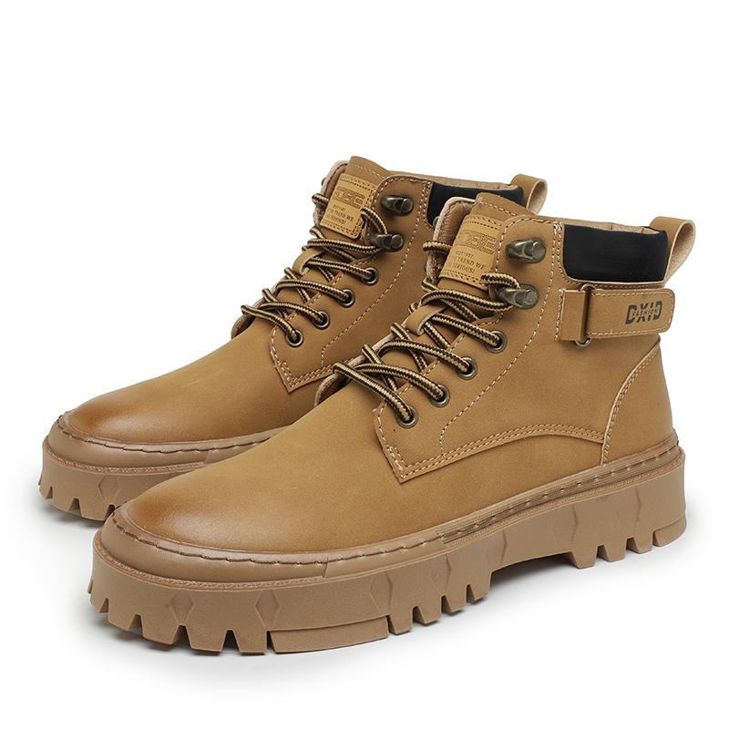 Модные мужские зимние ботинки на шнуровке модные ботинки челси для мужчин обувь на открытом воздухе модные мужские ботинки zapatos hombre