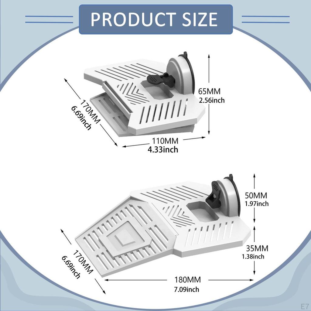 Turtle Basking Detachable Ramp Reptile Terrace for Frog Aquarium Water Tank Fish