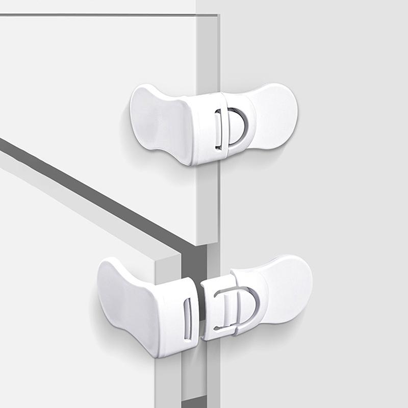 1 шт. Детский замок для ящика безопасности, детский замок для защиты от защемления рук, замки для ящиков шкафа, защита дома, пластиковая пряжка для шкафчика
