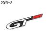 Автомобиль GT LINE Styling Metal Car Badge Rear Emblem tail наклейка для 206 208 308 307 207 208 3008 407 508 2008 RCZ Rio K3 K5