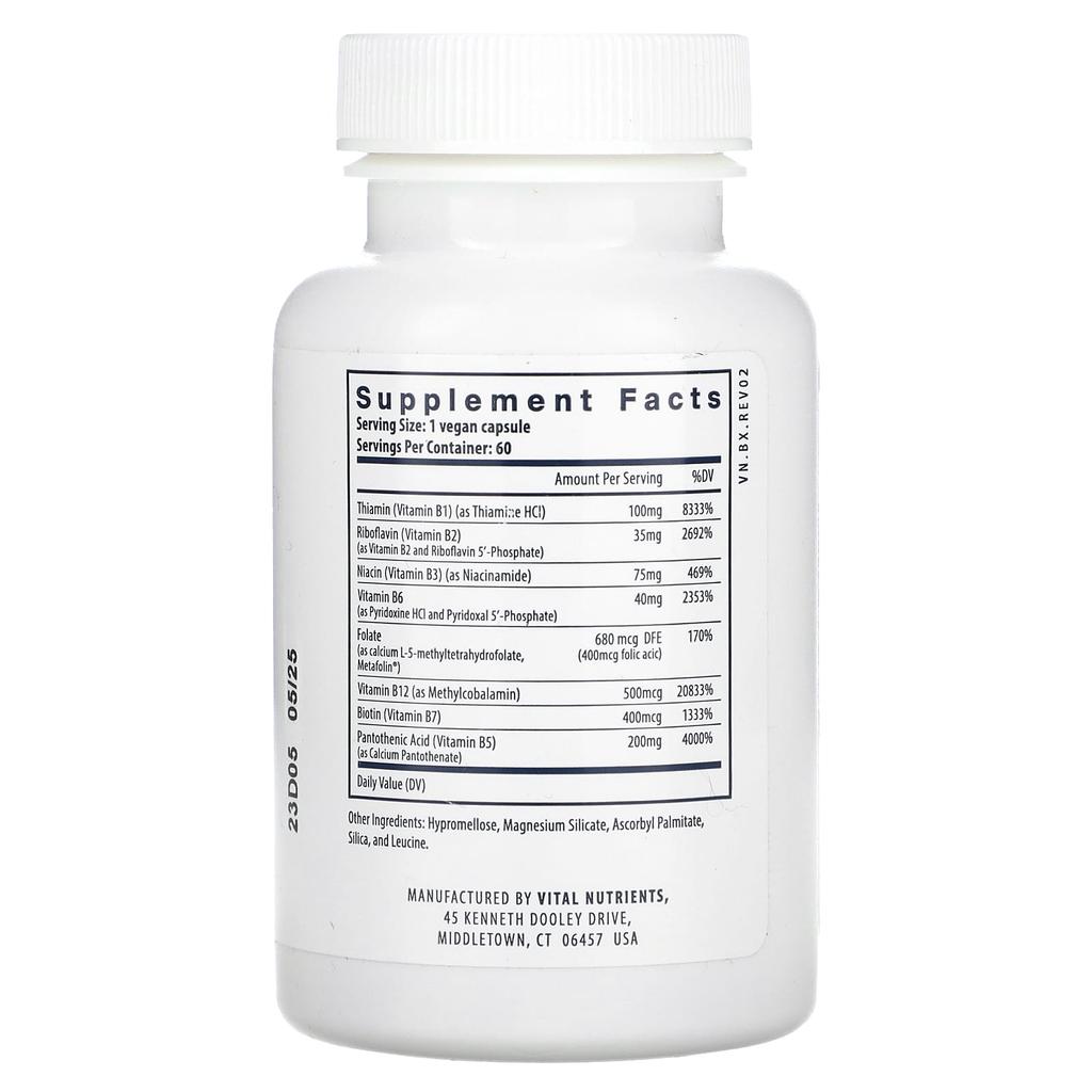 B-Complex, 60 Veggie Capsules