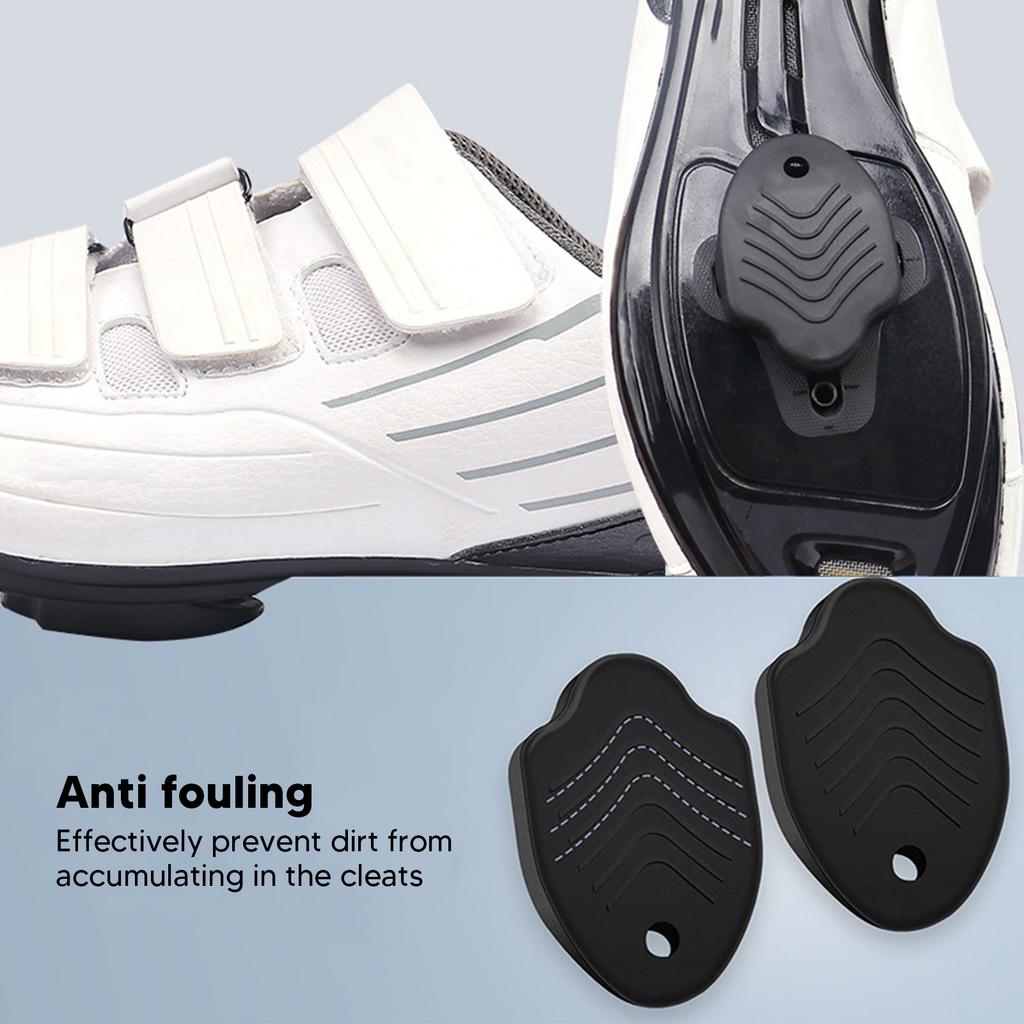 1 пара чехлов для велосипедных шипов, резиновые чехлы для велосипедных шипов, защитный чехол для горного велосипеда, черный