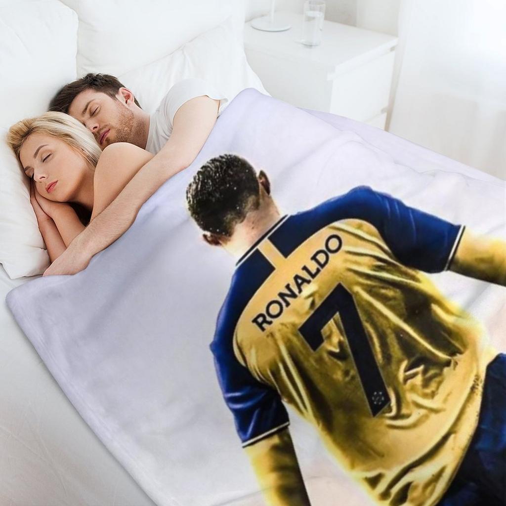 CR7 Аль-Наср Новый плед рождественские подарки Роскошный плед Полярный мех Пледы
