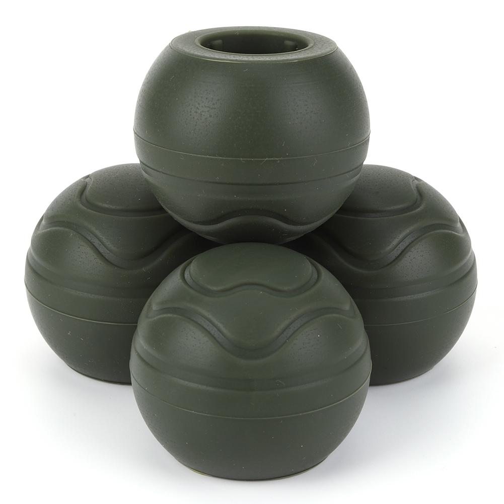 4Pcs Camping Chair Leg Cap Shock Absorption Outdoor Chair Leg Tips Ball Cap Moon Chair Foot Cover for Rugged and Uneven Surfaces