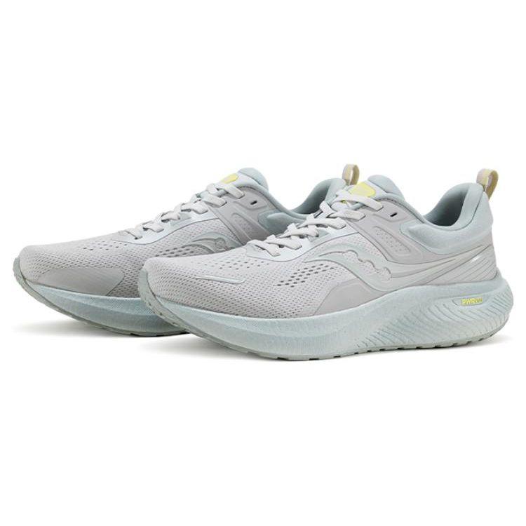 SAUCONY Surge 2 Удобные Модные Нескользящие Прочные Кроссовки с Низким Верхом для Бега Унисекс Кроссовки для бега Серый Синий S28193-2