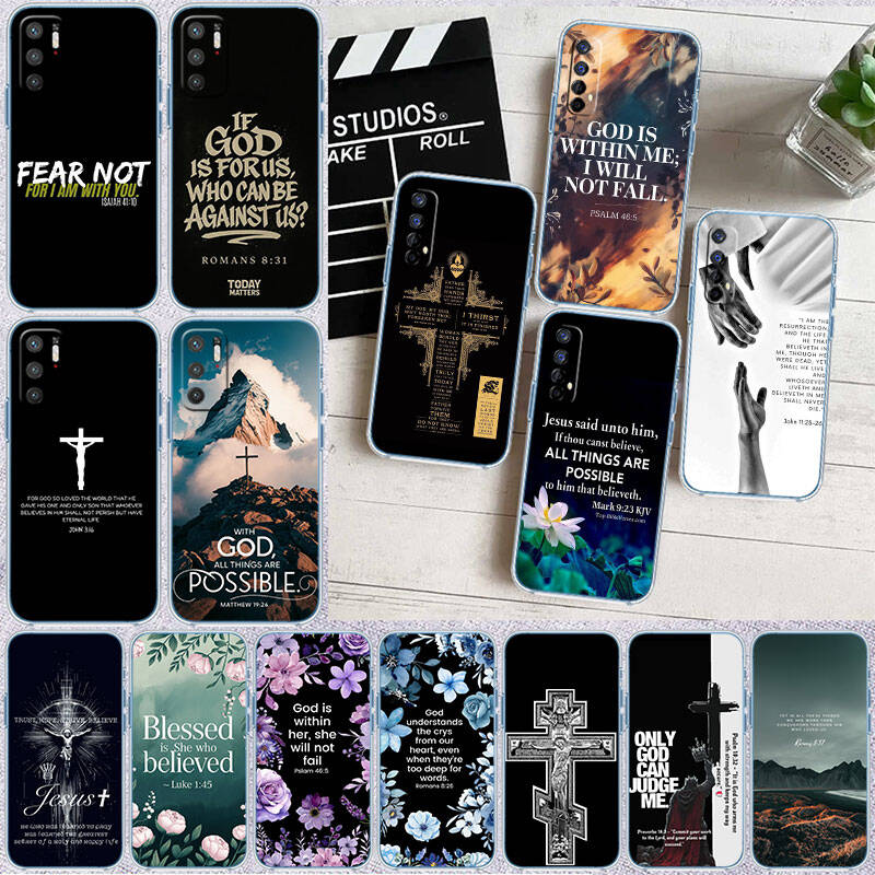 MH21 Bible verse Jesus Case for Motorola E7 G6 G7 G8 G9 Plus Power Play G10 G20 G04 E30 E40 E22 E20 E13 E15 G22 G23 G05 G75 G35 G55