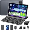 Лучший по соотношению цена/качество Android 16 Планшет TABWEE T20 Планшет с TF-картой Widevine L1 Разделение экрана ПК Word и Excel Защита для лица Промышленный ПК 10-дюймовый Wi-Fi,