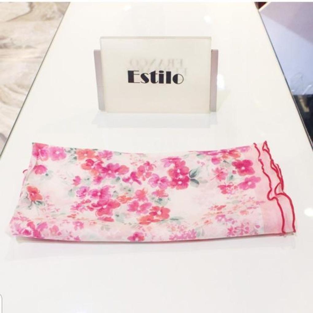 Watercolor Asa Cotton Pidi Scarf E20S2CO102