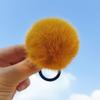 Pompom Hair Ties Hairband Plush Plush Hair Rope Ponytail Holder Pompom Rubber Band Hair Accessories