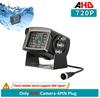 720P AHD Rear View Reverse Backup Camera For Truck RV Trailer Van Universal 4pin