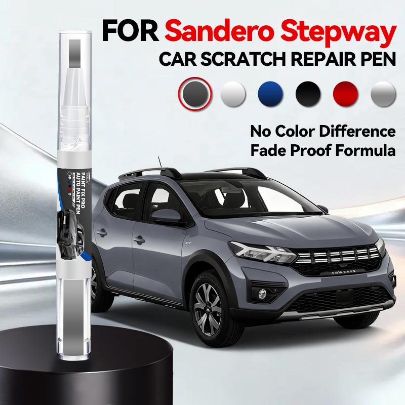 Purpose Vehicle Car Paint Repair Pen For 2013-2025 Dacia Sandero Stepway Paint Scratch Repair Accessories Blue Green Grey Red Wh