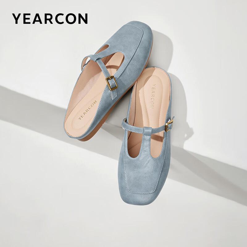 Women's Loafers Retro Commuter T-Strap Leather Mary Jane Shoes