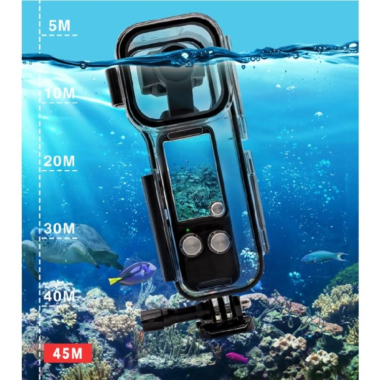 Водонепроницаемый чехол 45M для Pocket 3, защитный корпус для дайвинга, подводный