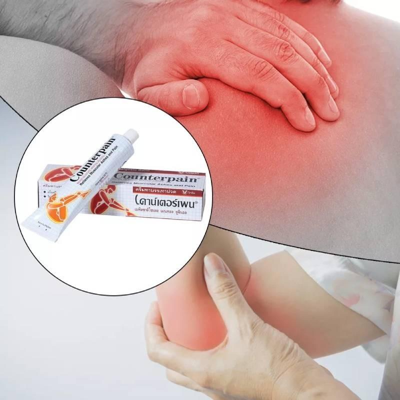 Counterpain Обезболивающий крем Красная формула Идеально подходит при мышечной боли и растяжениях суставов