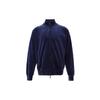 X JJJJound Co-Branded Solid Color Zip-Up Stand Collar Casual Jacket Unisex Outerwear Navy-Blue 538713-84