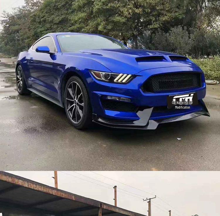 15-17 Ford Mustang Cervini Vented Cooling Hood for Modified Models