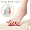 1 пара противоскользящих разделителей пальцев ног TPR, усилитель свода стопы для мужчин и женщин, корректор вальгусной деформации большого пальца стопы
