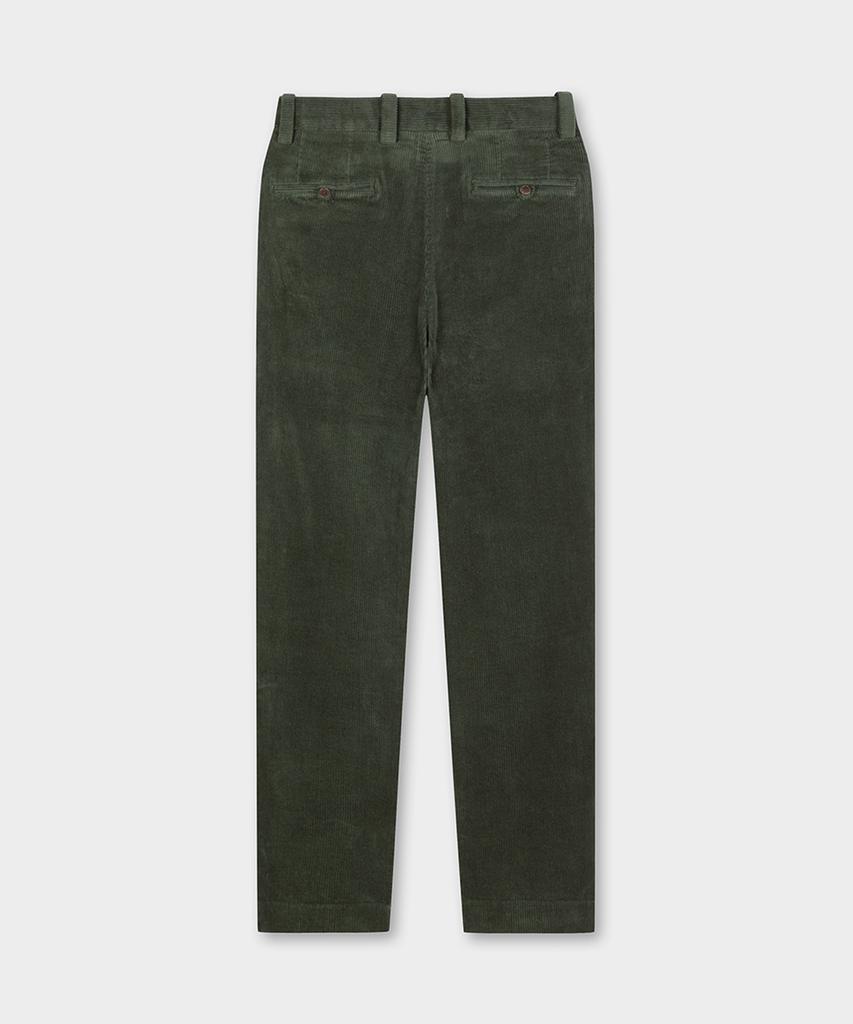 BROOKS BROTHERS Традиционный крой 8W Вельветовые брюки (оливковый) (Bbpcmm6920Kew)