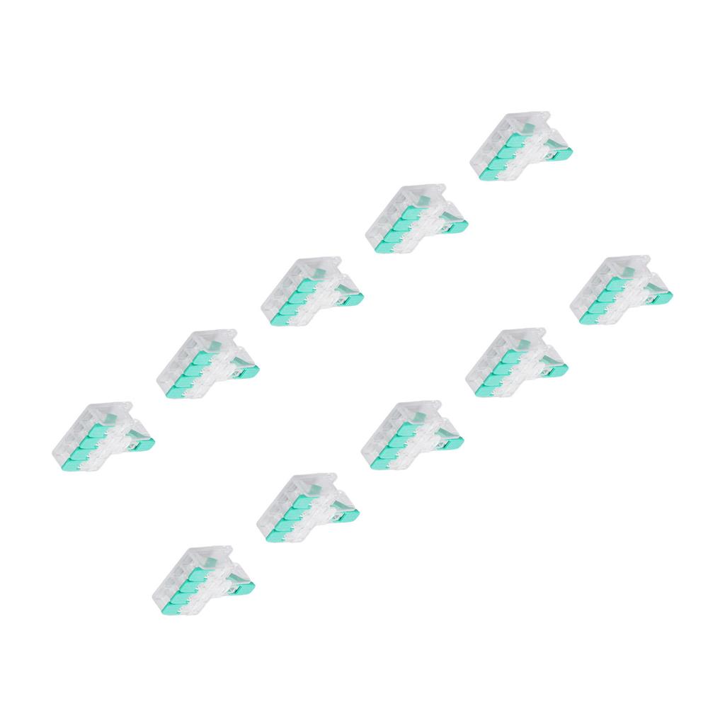 10 шт. комплект рычажных соединителей проводов от 1 до 4, быстроразъемный соединитель кабеля, клеммная колодка для проводника