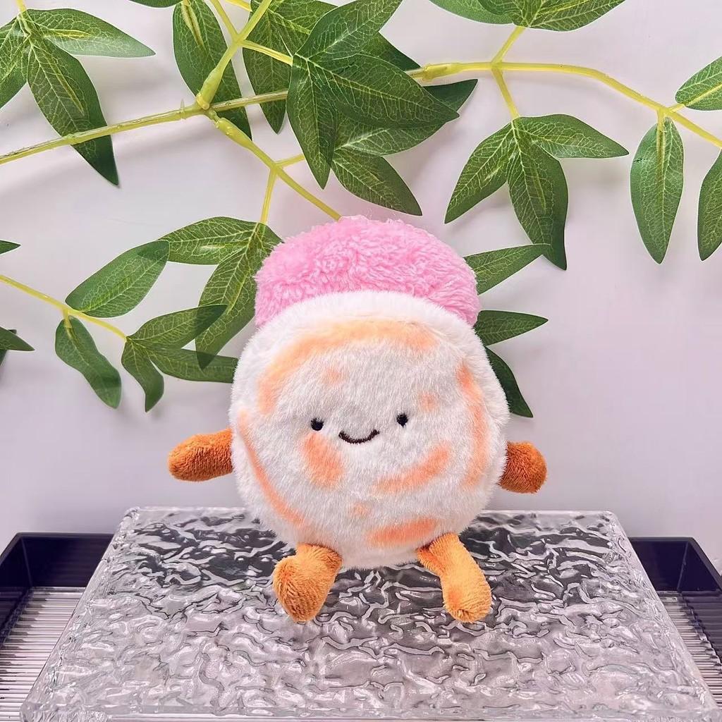 Adorable Xi'an Meat Sandwich Plush Bag Charm With Soft Pp Cotton Filling In Vibrant Colors