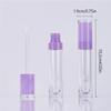 HUA 8ml DIY Lip Balm Tube Container With Cap Refillable Empty Lipstick Bottle Lipgloss Tube Cosmetic Sample Container Package
