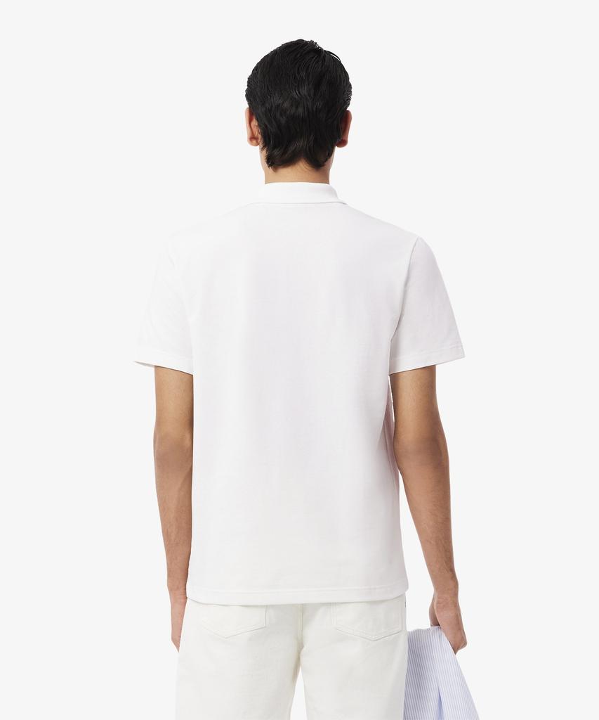 Мужская базовая рубашка-поло LACOSTE с коротким рукавом, фактура «османка», Dh8342-56G 001