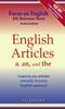 Книга English Articles A, AN, and THE : How To Use Them Correctly In Every Sentence